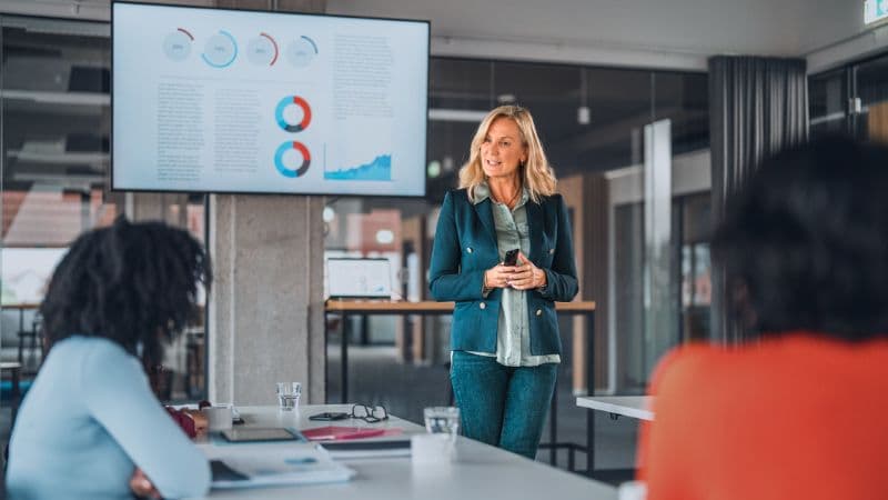 Colleagues In A Meeting