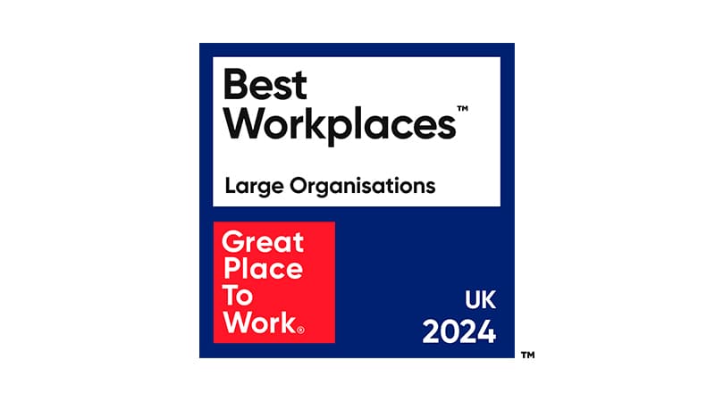 Best Workplaces Large Organisations UK
