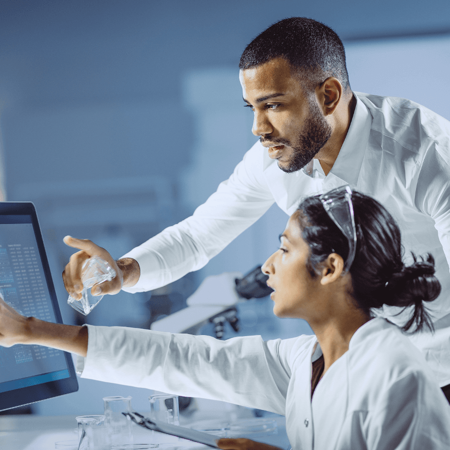 EPM Pharmacovigilance Professionals In Laboratory For Communication, Pharmaceutical Review Or Planning